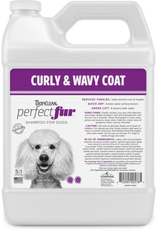 Tropiclean Perfectfur Curly And Wavy Coat Shampoo 5:1 - Gallon