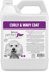 Tropiclean Perfectfur Curly And Wavy Coat Shampoo 5:1 - Gallon