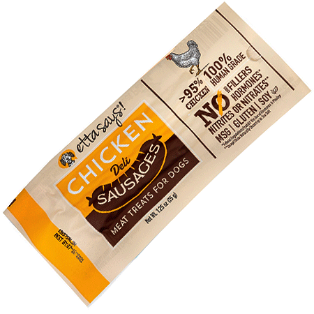 Etta Says Deli Sausages Meat Treats Chicken 12ct