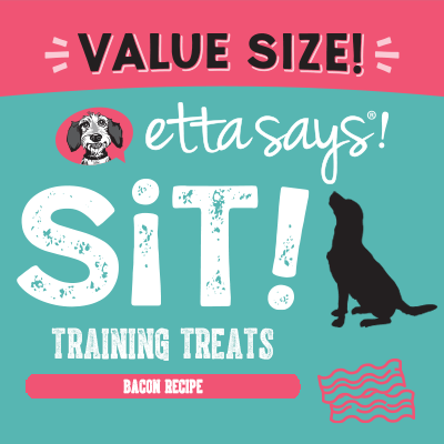 Etta Says Sit Training Treats Bacon 16oz