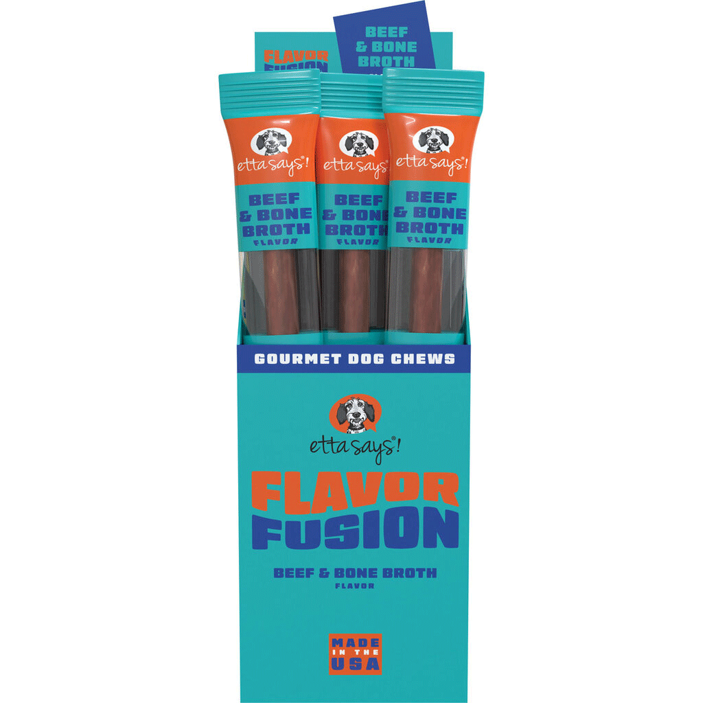 Etta Says Flavor Fusion Chew Beef/Bone Broth 12ct