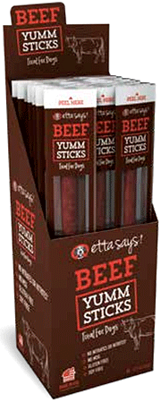 Etta Says Yumm Sticks Beef 24 ct