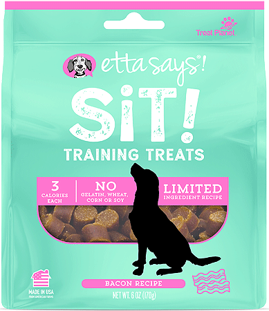 Etta Says Sit Training Treats Bacon 6oz