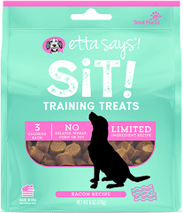 Etta Says Sit Training Treats Bacon 6oz