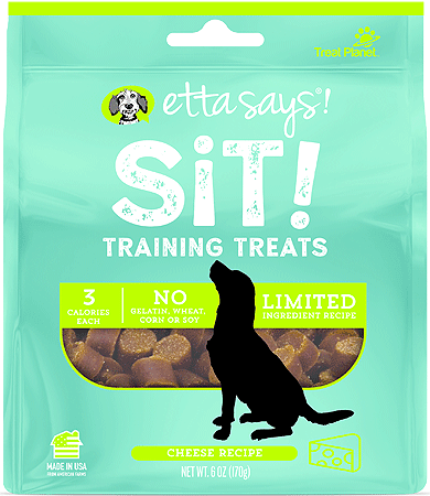 Etta Says Sit Training Treats Cheese 6oz