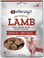Etta Says Eat Simple! Freeze Dried Treats Lamb 2.5oz