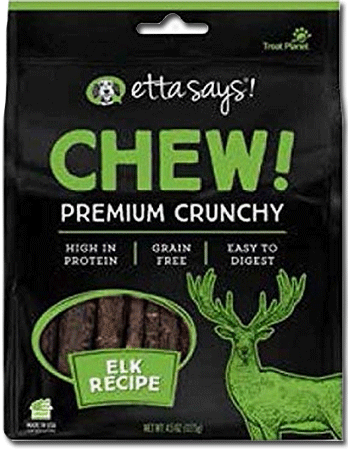 Etta Says Chew Crunchy Chews Elk 4.5oz