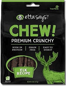 Etta Says Chew Crunchy Chews Elk 4.5oz