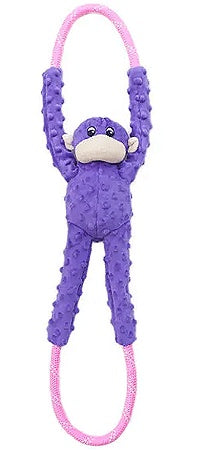 Zippypaws Ropetugz Monkey Purple