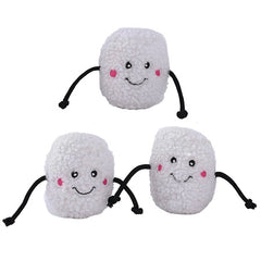 Zippy Paws Holiday Miniz Marshmallows 3Pk