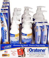 Zymox Oratene Counter Display 18ct