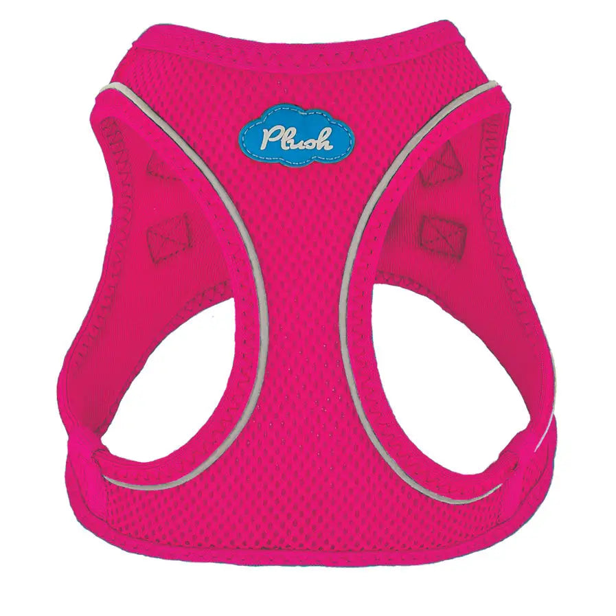 Plush Step In Air Mesh Harness - Peacock 2X Small