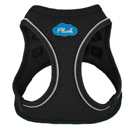 Plush Step In Air Mesh Harness - Black X Large