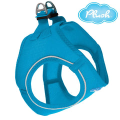 Plush Step In Air Mesh Harness - Horizon Blue X Small