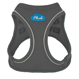Plush Step In Air Mesh Harness - Shark Grey X Large