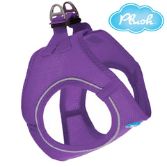 Plush Step In Air Mesh Harness - Purple Medium