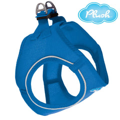 Plush Step In Air Mesh Harness - Lapis Blue 2X Small