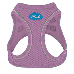 Plush Step In Air Mesh Harness - Lavender Frost 2X Small