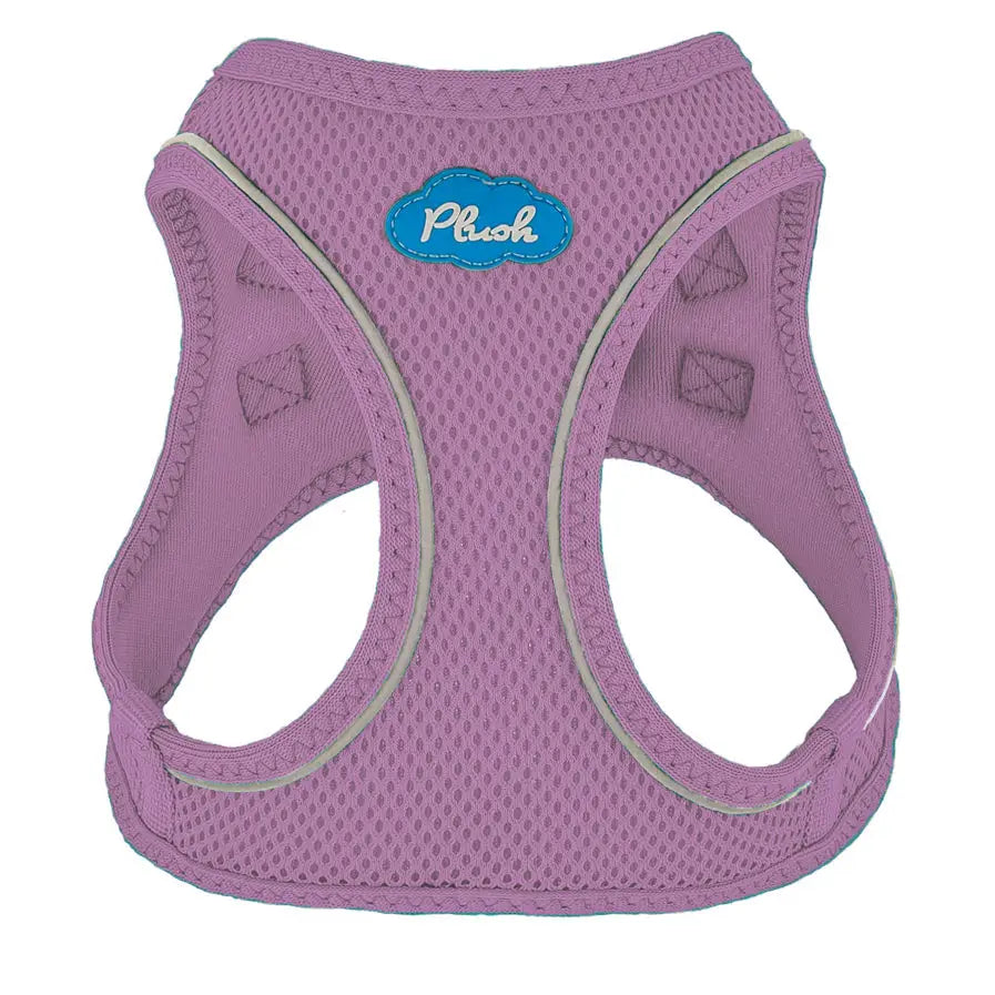 Plush Step In Air Mesh Harness - Lavender Frost Medium