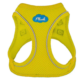 Plush Step In Air Mesh Harness - Blazing Yellow 3X Small