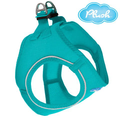Plush Step In Air Mesh Harness - Turquoise Large
