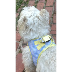 Plush Step In Harness Spring Plaid X Small