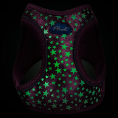 Plush Step In Glitter Glow Harness Pink X Large
