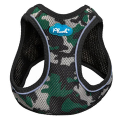 Plush Step In Air Mesh Harness - Camo 2X Large