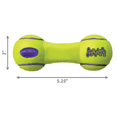KONG Air Dog Squeaker Dumbbell Dog Toy 1ea/SM