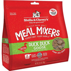 Stella And Chewys Dog Freeze-Dried Mixer Duck Goose 3.5oz. (Pack of 2)