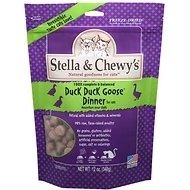 Stella and Chewys Cat Freeze-Dried Duck Duck Goose Dinner 8oz. (Pack of 2)