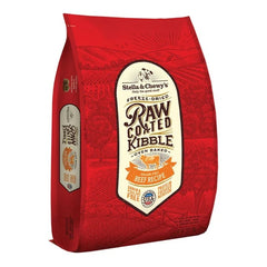 Stella & Chewys Dog Kibble - Raw Coated Beef 22Lbs
