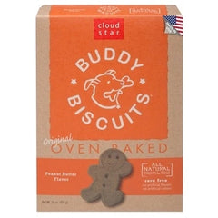 Cloud Star Buddy Biscuits Peanut Butter 16oz. (Pack of 2)