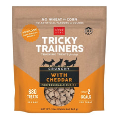Cloud Star Dog Trick Crunchy Cheddar 12oz. (Pack of 2)