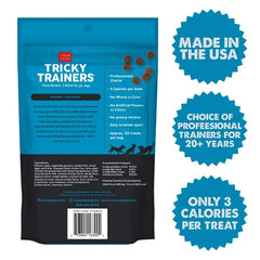 Cloud Star Chewy Tricky Trainers Salmon Flavor Dog Treats; 5oz. Bag (Pack of 2)