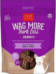 Cloudstar DOG JERKY GRAIN FREE DUCK APPLE 10OZ (Pack of 2)