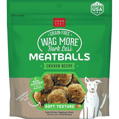Cloud Star Wagmore Dog Meatball Grain Free Chicken 14Oz (Pack of 2)