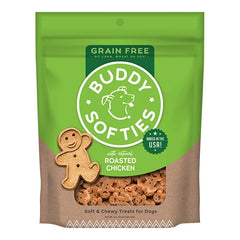 Cloud Star Grain-Free Soft and Chewy Buddy Biscuits With Rotisserie Chicken Dog Treats; 5oz. Bag (Pack of 2)