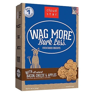 Wagmore Dog Baked Bacon Cheese and Apple 16Oz (Pack of 2)