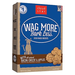 Wagmore Dog Baked Bacon Cheese and Apple 16Oz (Pack of 2)