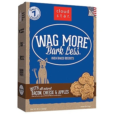 Cloud Star Wagmore Dog Baked Bacon Cheese And Apple 3Lb (Pack of 2)