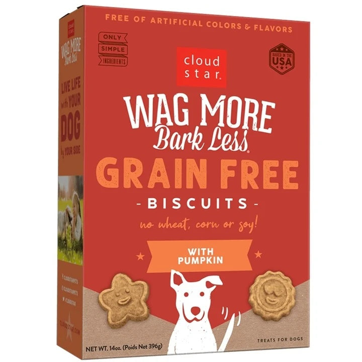 Wagmore Dog Grain Free Baked Pumpkin 14oz. (Pack of 2)
