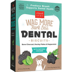Cloud Star Dog Dental Chicken Charcoal 14oz. (Pack of 2)
