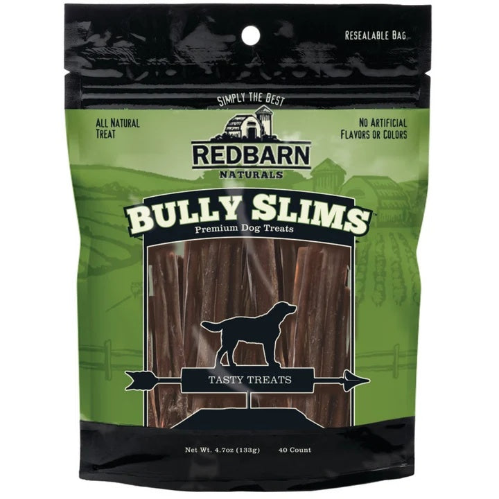 Redbarn Bully Beef Esophagus Junior Sticks Dog Treat 40pk (Pack of 2)
