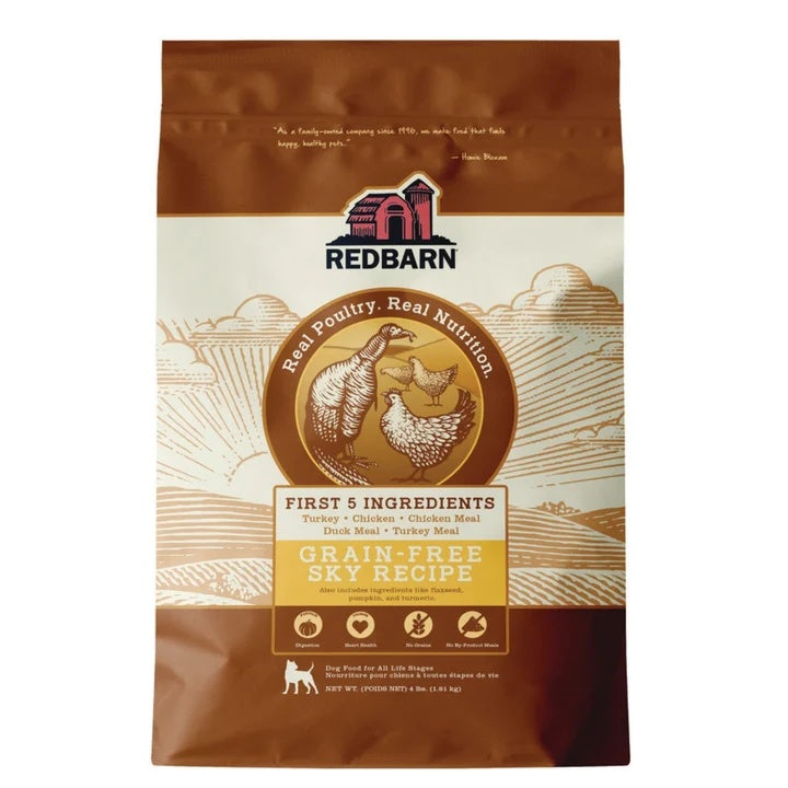 Redbarn Pet Products Grain Free Sky Recipe Dog Food 4lb. (Pack of 2)