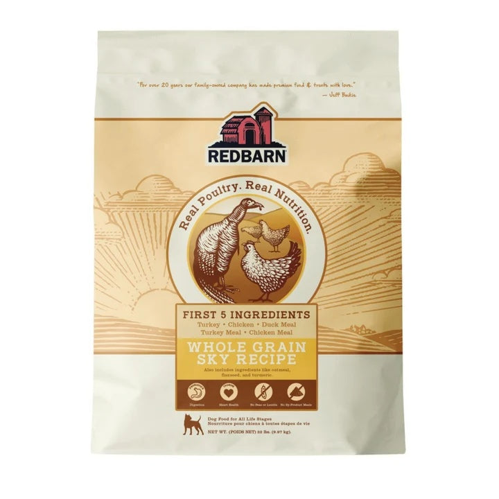 Redbarn Pet Products Whole Grain Sky Recipe Dog Food 22lb.