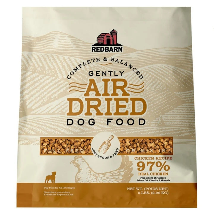 Redbarn Complete & Balanced Air Dried Dog Food Chicken Recipe 5lb