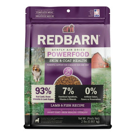 Redbarn Gently Air Dried Skin & Health Lamb & Fish Dry Dog Food 2lb