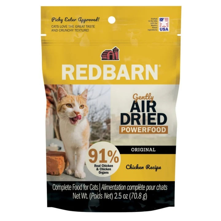 Redbarn Gently Air Dried Powerfood Dry Cat Food Chicken 2lbs