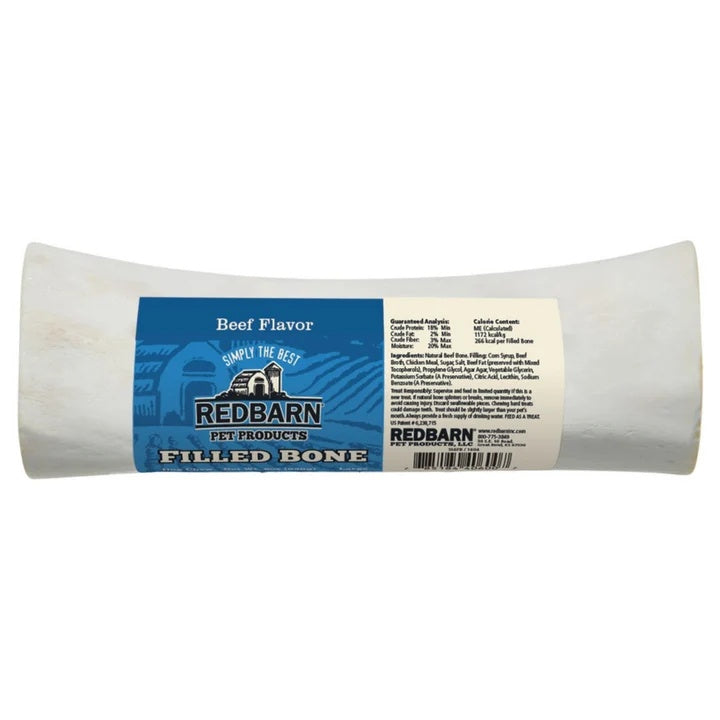 Redbarn Filled Bone Beef Large (Pack of 2)